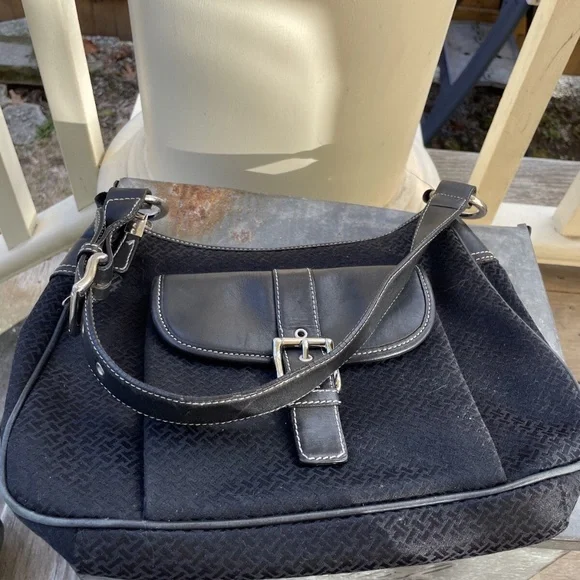 Talbots Black Purse Shoulder bag - Picture 2 of 6